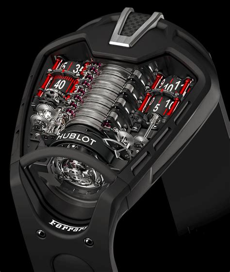 hublot la ferrari replica|hublot ferrari engine watch.